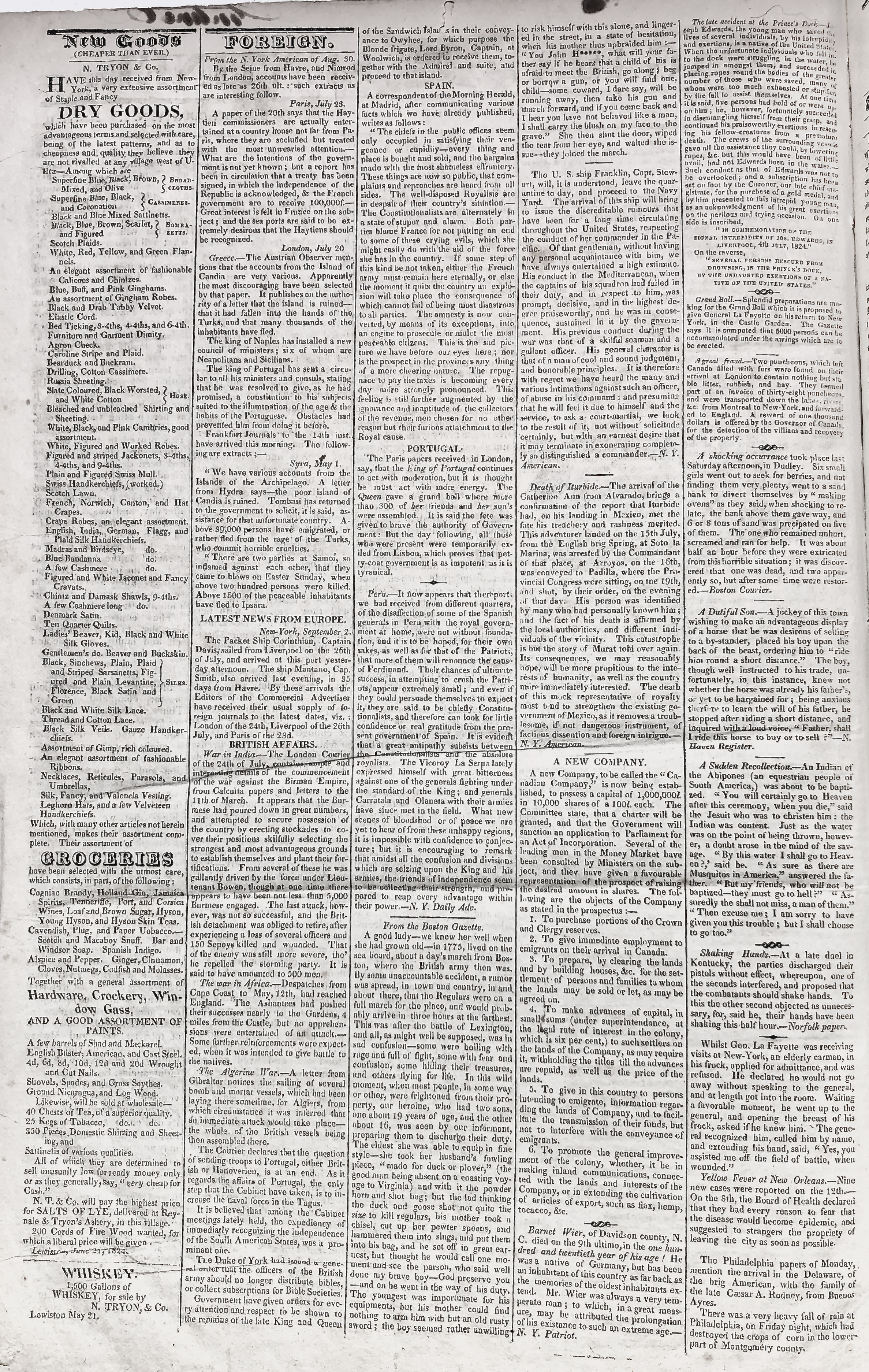 historic newspaper